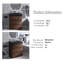 Meuble-lavabo simple autoportant 30 po avec plateau Anouschka-1415606699-1415606696
