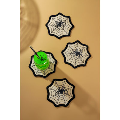 "Enchanted Web" Cocktail Napkins Set