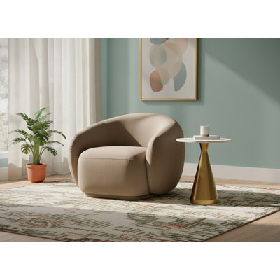 Chaise en velours Emery