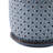 Modern Textured Ceramic Planter with Saucer-1167177255-1167177245