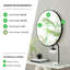 Round Metal Frame Wall Mirror Simple and Elegant Modern Design-75322305-75322302