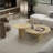 Exquisite Natural Marble Coffee Table Set, Blending Style and Functionality for a Sophisticated Living Space.