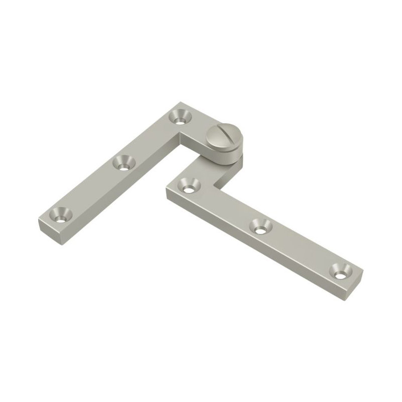 Butt Bearing Hinge, Brushed Nickel