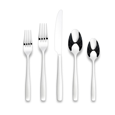 Eloise 18/0 Silver Stainless Steel Flatware Set