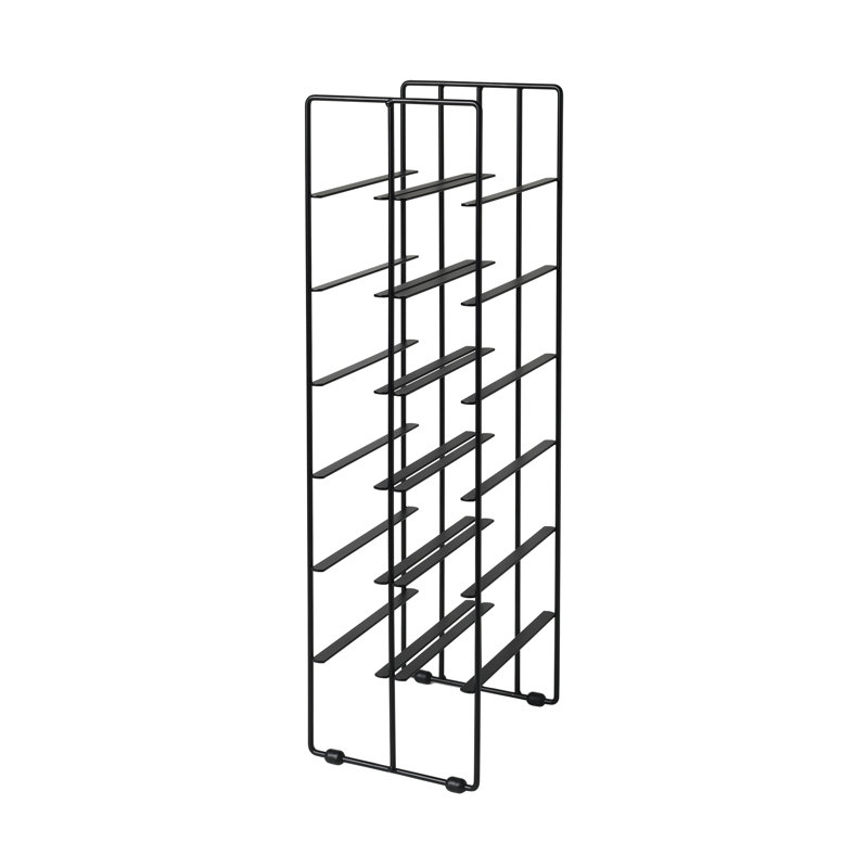 Pilare Tabletop Wine Bottle Rack in Black