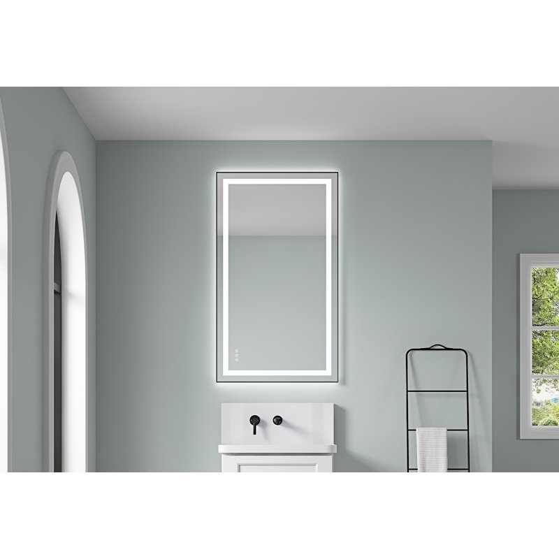 Bathroom Led Mirror Is Multi-Functional And Smart Touch Button.