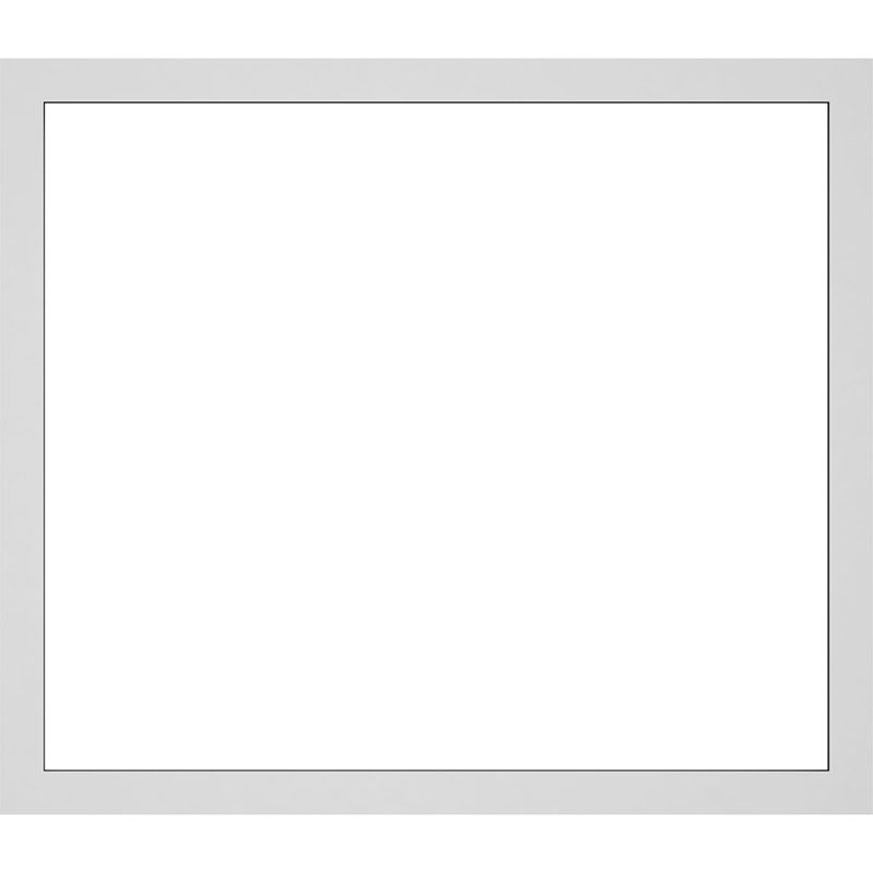 Panneau mural Prescott 3D en blanc, H 26 po x l 30 po x P 0,38 po