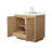Maroni 36'' Single Bathroom Vanity with Quartz Top-99459360-99459363-100480760