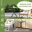 Round Outdoor Side Table , 66cm cm W 66cm cm D-995845127