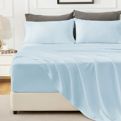 Love's cabin Fleece Queen Sheet Set - 4 Pcs