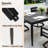 71"X35.5" Rectangular Outdoor Rust-Free Aluminum Patio Dining Table With Umbrella Hole