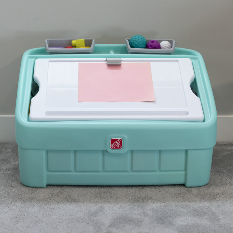 Step2 Mint 2 in 1 Toy Box
