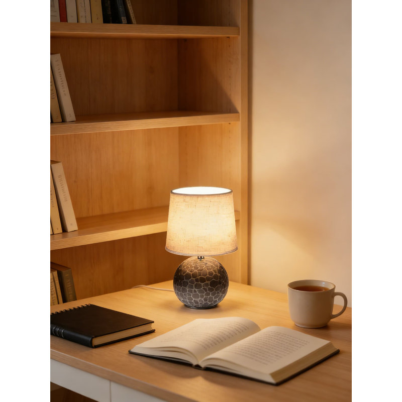 Cordless Table Lamp With Remote & Timer - Rechargeable Battery-Operated Lamp With RGB Dimmable Light, Adjustable Linen Shade For Living Room, Bedroom, Kitchen, Patio