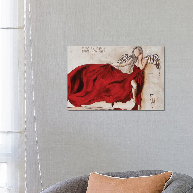 «It's It's Heart Of Gold», estampe numérique sur toile tendue avec châssis, H 18 po x l 26 po