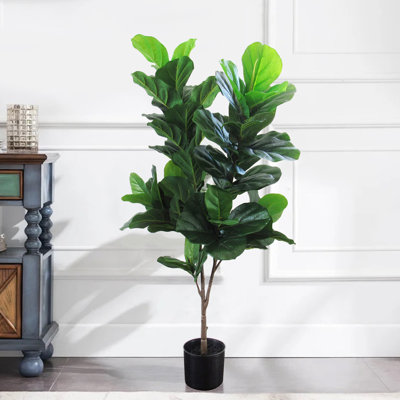 Figuier artificiel en pot
