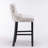Velvet Upholstered Bar Stool Chair Set of 2-1330648767