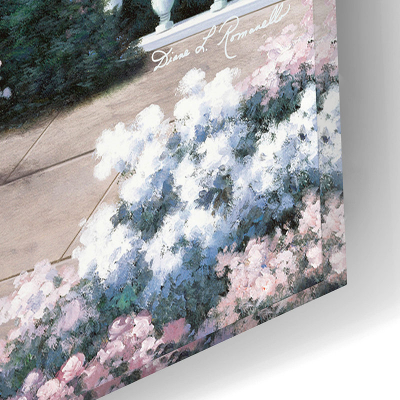 «Terrace View On» par Diane Romanello, H 12 po x l 16 po x P 0,13 po