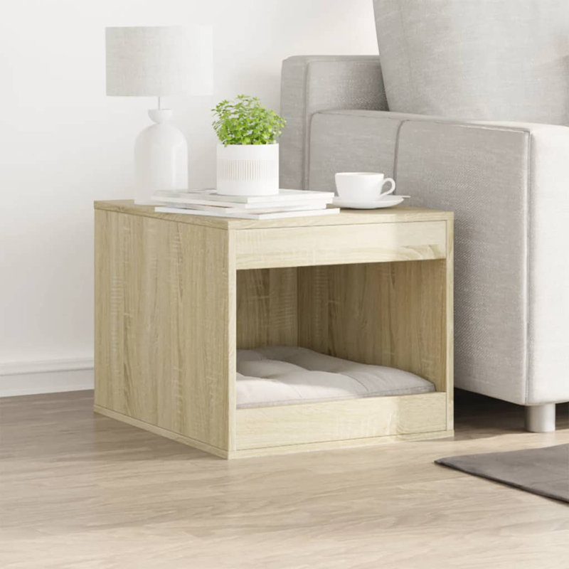 Engineered Wood Litter Box Enclosure, Sonoma Oak