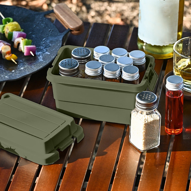 Mini-boîte de rangement pour bouteille d'eau, Vert