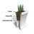 Bordeaux Resin Trough Planter-1624158526