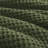 Cozy Chenille Bedding Sets, Full Queen Waffle Knit Olive For Modern Home