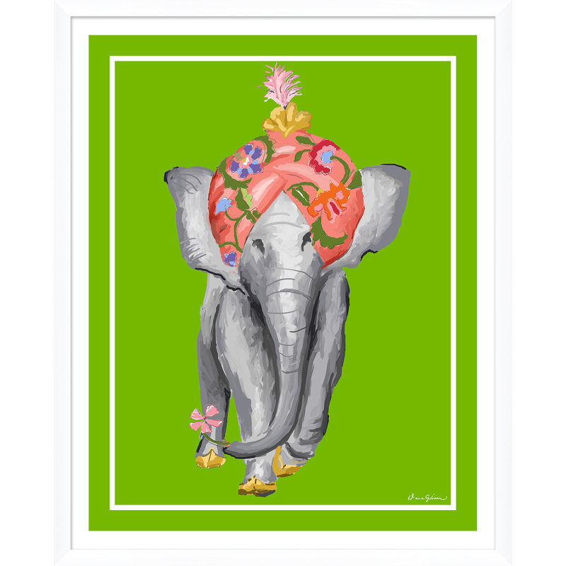 Procession In Apple Giclee Print by Dana Gibson