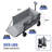 265 LBS Folding Tailgating Wagon, Beach Wagon, Garden Cart, Multifunction Outdoor Cart with Expandable Tailgate