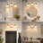 3-Light Antique Bronze Bathroom Vanity Light
