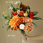 Ornements de fleurs simulées