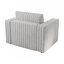 Canapé modulaire simple 44,9 "très confortable
