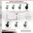 Polyurethane and Cast Iron Caster-88884607