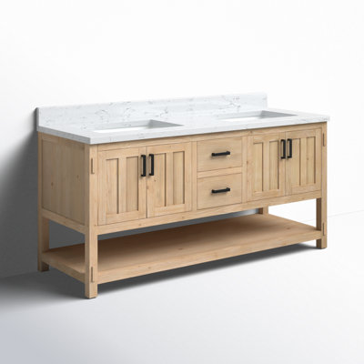 Meuble-lavabo double 60 po Marissa