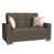Chenille brun / gris est en rupture de stock
