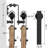 LAZ Satin Black Steel Double Bypass Double Door Barn Door Hardware Kit-49602853