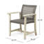 Chaise en bois et osier (ensemble de 2)-1529739371