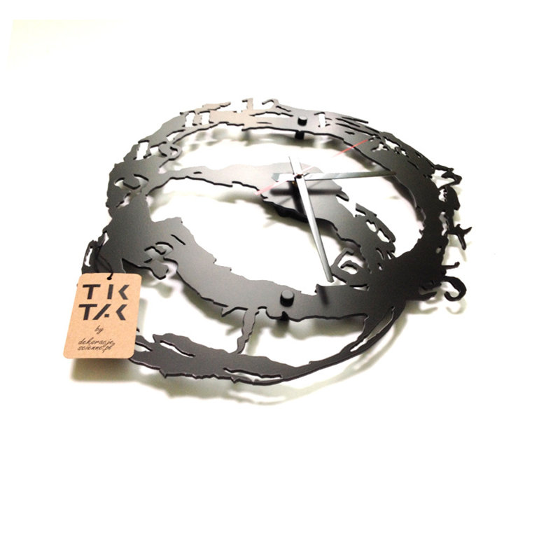 Buzz Metal Wall Clock