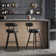 360° Swivel Bar Stools Set Of 2