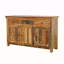 Buffet décoratif 3 tiroirs en bois récupéré Mankato
