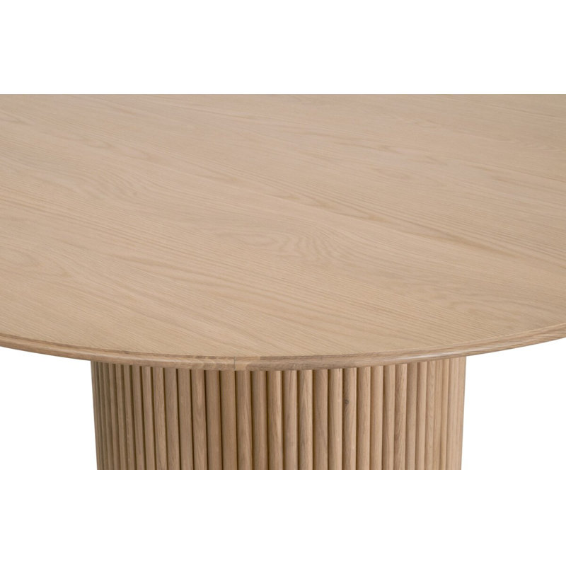 54" Belfast Wooden Round Dining Table