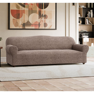 Stretchy Slipcover for Sofa - Italian Style & Premium Quality - CottonRich Collection