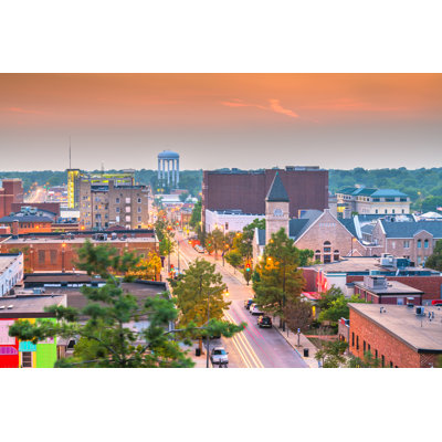 Columbia, Missouri - Photographie sur toile tendue