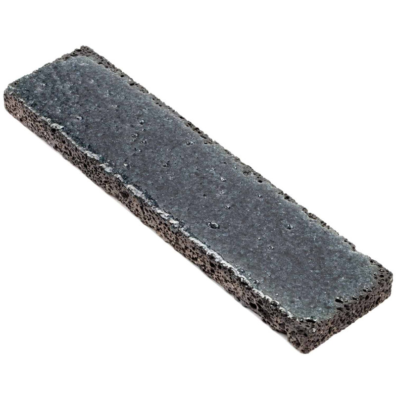 Lava Art 3x12 Brick Look Crackled Glossy Lava Stone Subway Tile