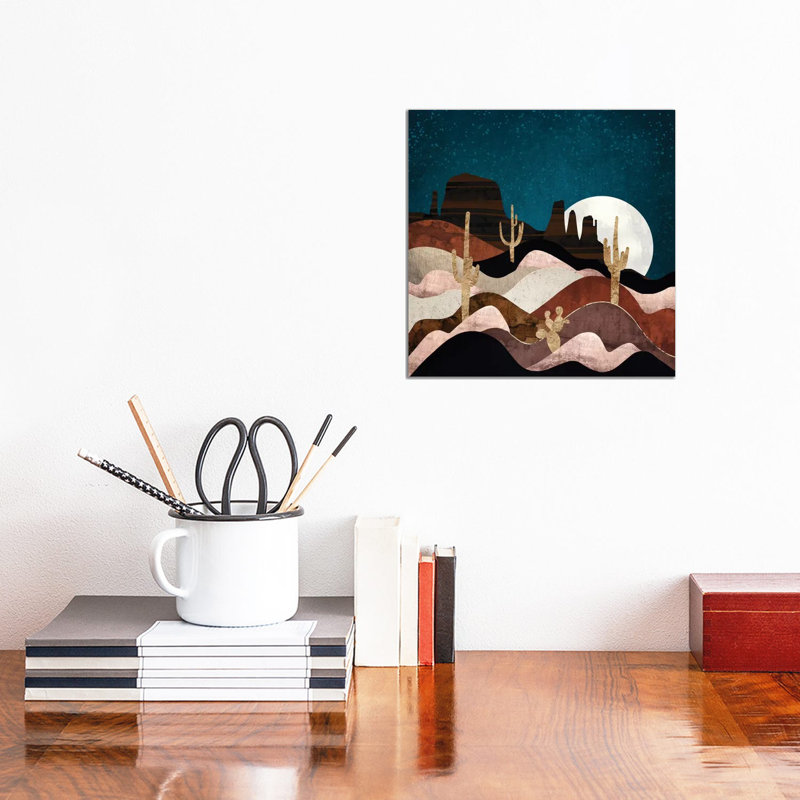 Desert Stars - Print on Canvas, No Framed, 66.04 cm H x 66.04 cm W x 1.91 cm D