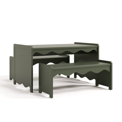 Casablanca Deluxe Montessori Indoor Kids Table And Bench Set