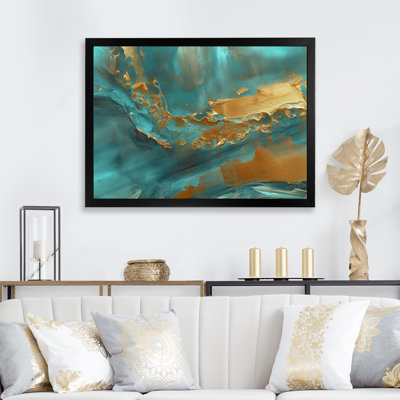 Whirling Waves V - Print on Canvas