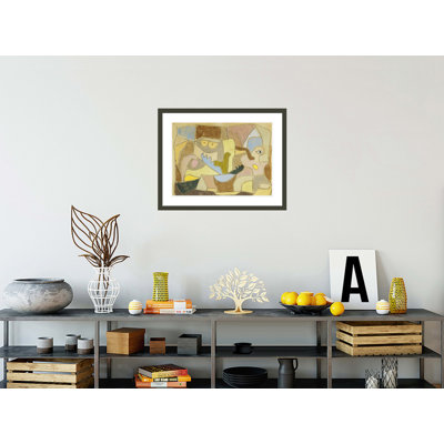 «True également pour les plantes» par Paul Klee, impression giclée encadrée