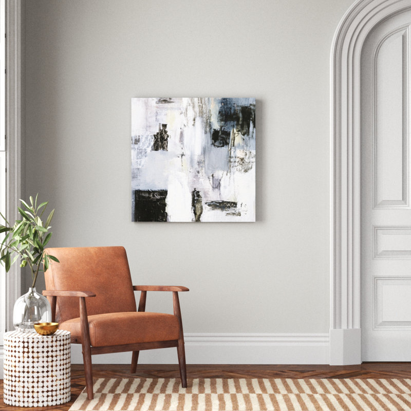 «Cinder Composition II», reproduction d'art sur toile, H 32 po x l 32 po x P 1 po, Toile tendue