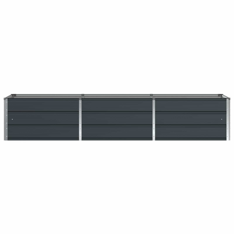 Planter Steel, 45cm H x 240cm W x 80cm D, Anthracite