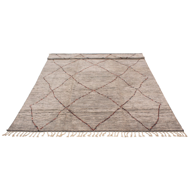Tapis beige Tangier 10 pi 0 po x 13 pi 9 po