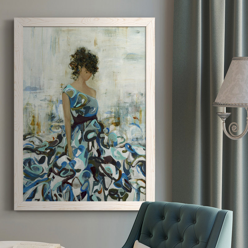 Peinture sur toile Gardinier, Blanc, H 37,5 po x l 27,5 po x P 1 po